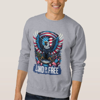 Sudadera Tierra de libertad de Estados Unidos