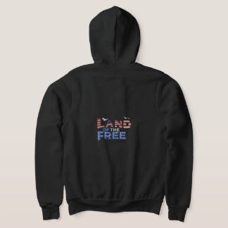 Sudadera "Tierra de los Libres", azadón. Camiseta