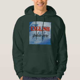 Sudadera Tierra nublada de habla inglesa