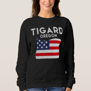 Sudadera Tigard Oregon Estados Unidos Estados Unidos Estado