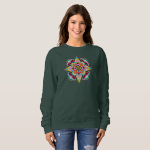 Sudadera Tiger Dragon Mandala Sweatshirt