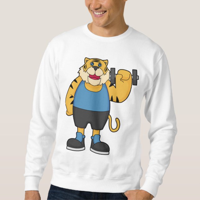 Sudadera Tiger Fitness Dumbbell (Anverso)