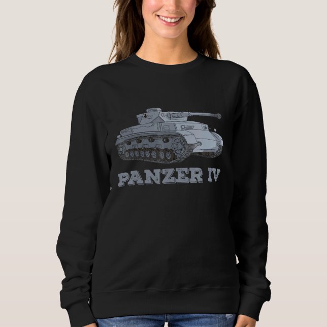 Sudadera Tiger Panzer Iv Tank La Segunda Guerra Mundial (Anverso)