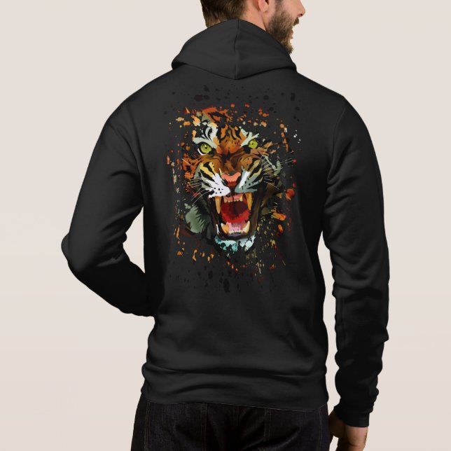 Sudadera Tiger Roar (Reverso)