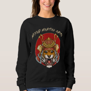 Sudadera Tiger Samurai Head MMA Cage Fighting Free Fighting