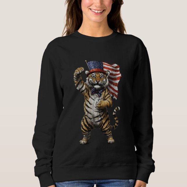 Sudadera Tiger Usa (Anverso)