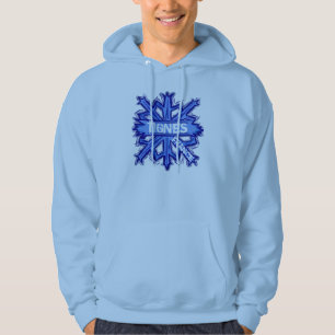 Sudadera Tignes France chicos snowflake hoodie