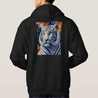 Sudadera Tigre blanco vibrante