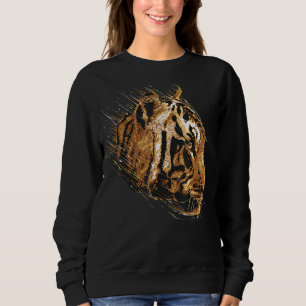Sudadera Tigre Cara Cara Impresiones de animales