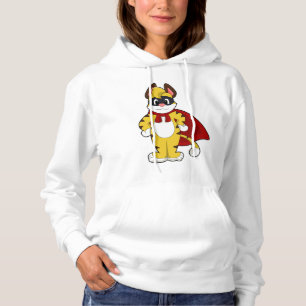 Sudadera Tigre como héroe con máscara y Cabo