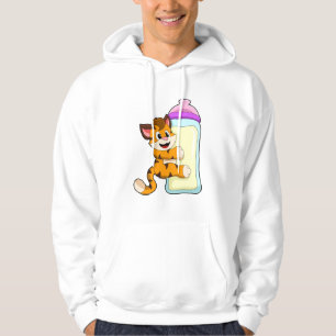 Sudadera Tigre con botella de leche para bebé