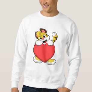 Sudadera Tigre con corazón