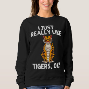Sudadera Tigre Cool Para Hombres Mujeres Tigre De Bengala T