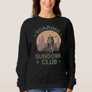 Sudadera Tigre de Dientes de Sable Club Retoño Bosque Atard