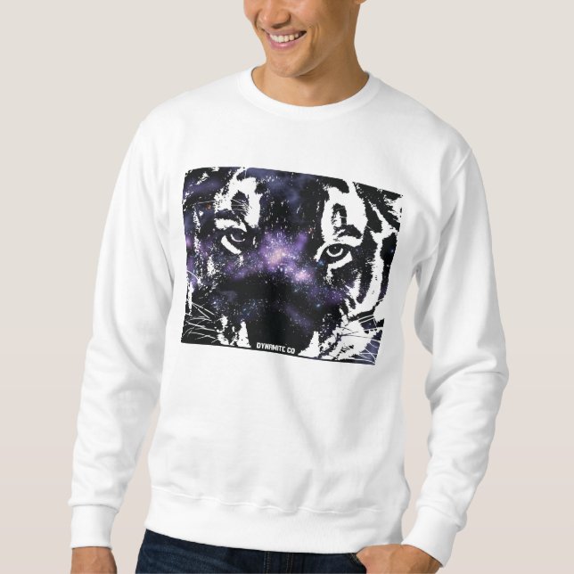 Sudadera Tigre de la galaxia (Anverso)