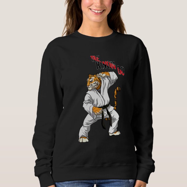 Sudadera Tigre de Taekwondo (Anverso)