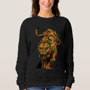 Sudadera tigre de vapor steampunk