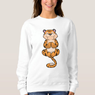 Sudadera Tigre en el gimnasio del yoga