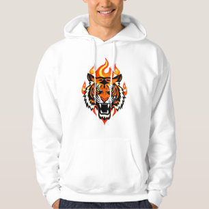 Sudadera Tigre en fuego