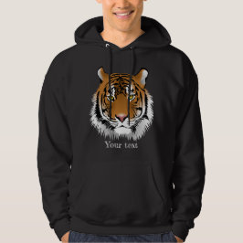 Sudadera tigre gráfico de animales salvajes personalizado n