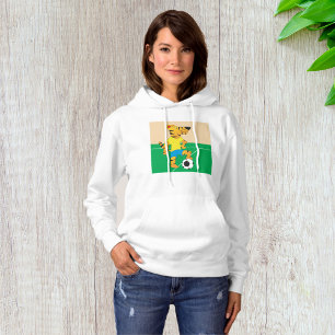 Sudadera Tigre Jugando Fútbol