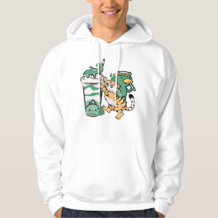 Sudadera Tigre Kawaii y Kappa de Batido de Matcha