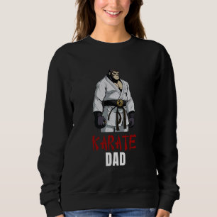 Sudadera Tigre lindo Karate Papá - Gracioso Super D de Arte