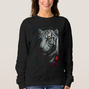 Sudadera Tigre Mandala Flor de arte Motiger animal 4