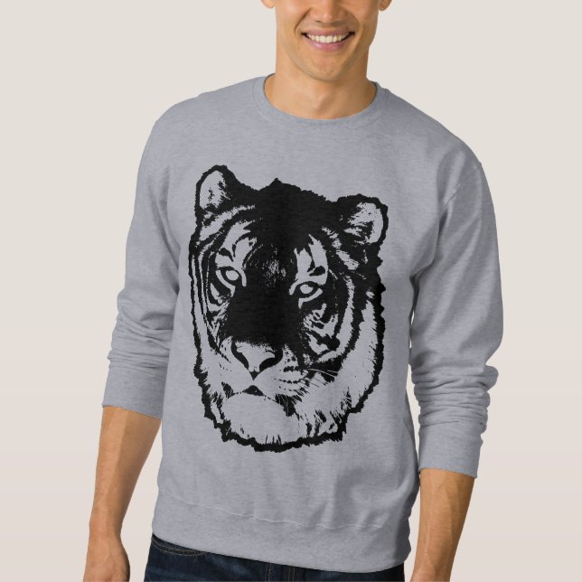 Sudadera Tigre negro (Anverso)
