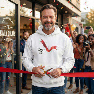 Sudadera Tijeras de Celebración de Gran Inauguración Cortan