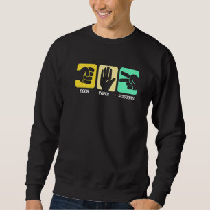 Sudadera Tijeras de papel de rock