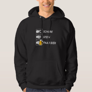 Sudadera Tijeras Par De Piedra De Cerveza - Malle Jga Fiest