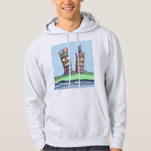Sudadera Tiki Bird Plum Hoodie