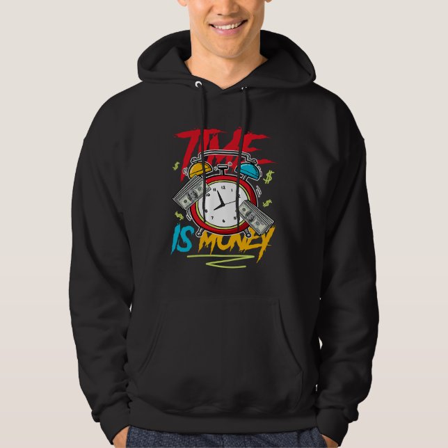Sudadera Time Is Money Drip Fruity Pebbles Dunk Low (Anverso)