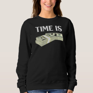 Sudadera Time Money Millionaire Business Cryptocurrency Inv