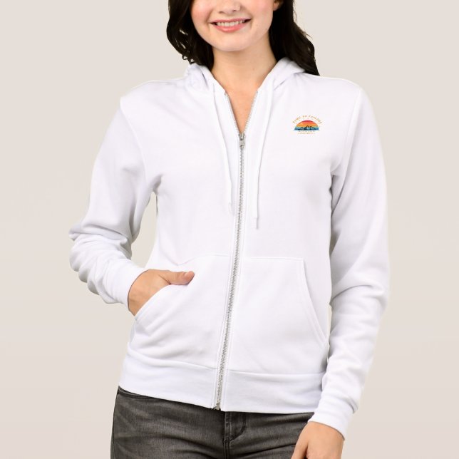 Sudadera Time to Explore Mountain Shirt – Retro Hiking Tee  (Anverso)