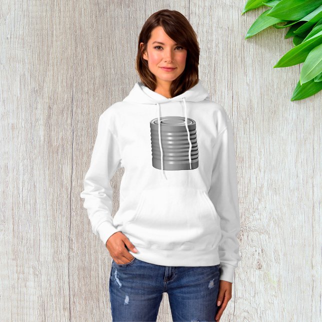 Sudadera Tin Can Womens Hoodie (Subido por el creador)