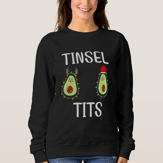 Sudadera tinsel ties with balls (Anverso)