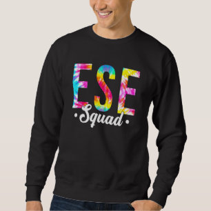 Sudadera Tinte Ese Squad Bolsillo Agradecimiento a Maestros