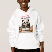 Sudadera Tiny CEO Big Decisions Funny Baby Panda