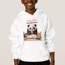Sudadera Tiny CEO Big Decisions Funny Baby Panda