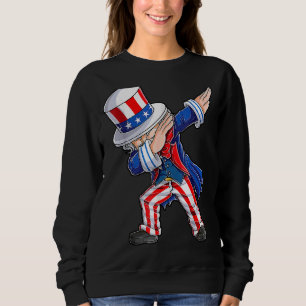 Sudadera Tío Dabbing Sam 4 De Julio Niños Hombres 1