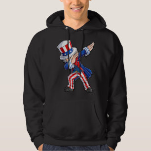Sudadera Tío Dabbing Sam 4 De Julio Niños Hombres 1