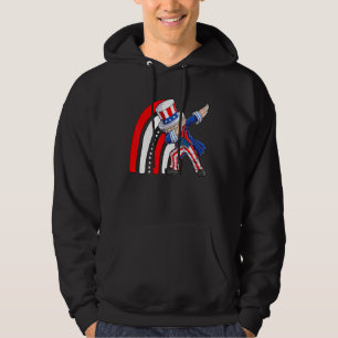 Sudadera Tío Dabbing Sam Bandera Estadounidense 4 De Julio