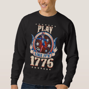 Sudadera Tío De Fútbol Sam 4 De Julio Mujeres Hombres Fl Es