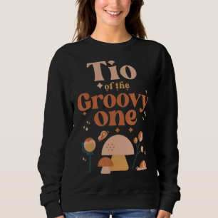 Sudadera Tío De Groovy Un Boho Primer Cumpleaños Hippie Mu
