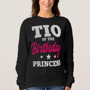 Sudadera Tío De La Celebración De La Princesa De Cumpleaños