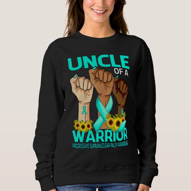 Sudadera Tío De Mano De Un Guerrero Progresivo Supranuclear (Anverso)