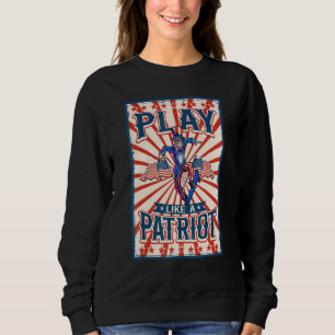 Sudadera Tío De Patinaje Sam 4 De Julio Niños Americanos F