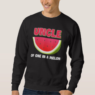 Sudadera Tío De Uno En Una Melón De Agua De La Familia Meló